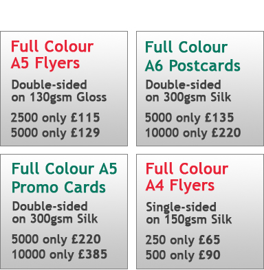 Marketing Material Printing Offers